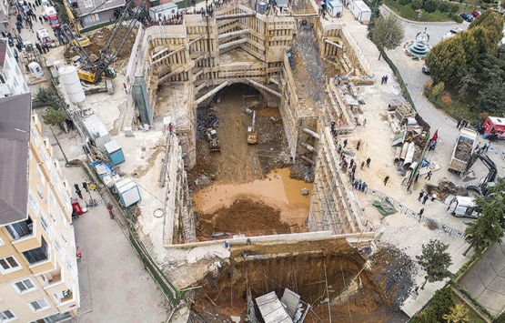 Ümraniye'deki metro inşaatındaki göçükte dinamit şüphesi!