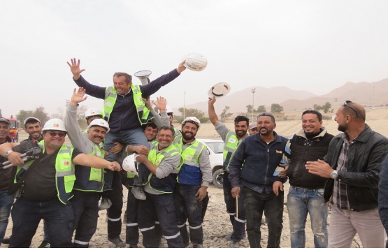 Ürdün deki 75 silodan oluşan dev yapı patlatıldı!