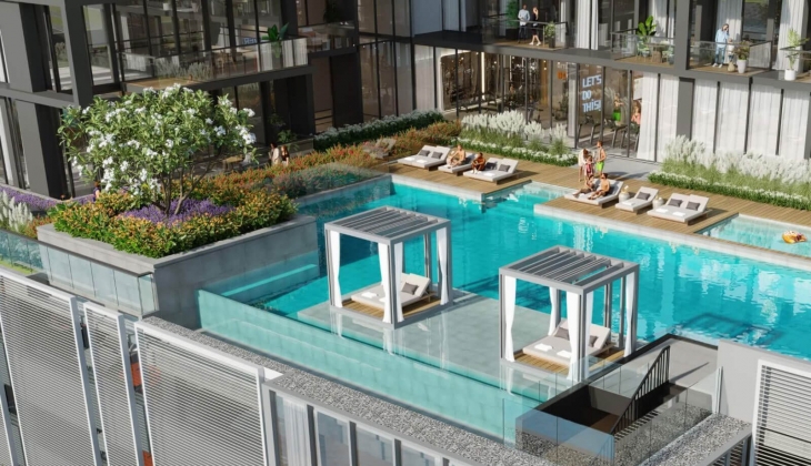 The Crestmark ta 433 bin 200 dolardan başlayan fiyatlarla! Dubai nin şehir manzarasında ev sahibi olma fırsatı!