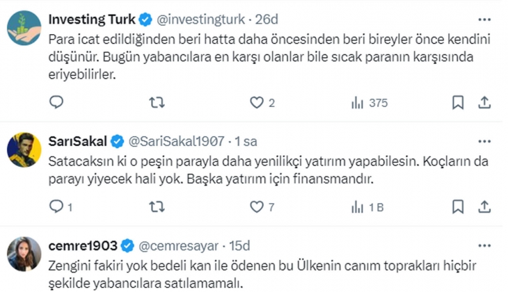 Ekonomistten yabancıya konut satışı çıkışı: Zenginlerin varlıklarını Araplara, başka ülkelere satmasına karşıyım!