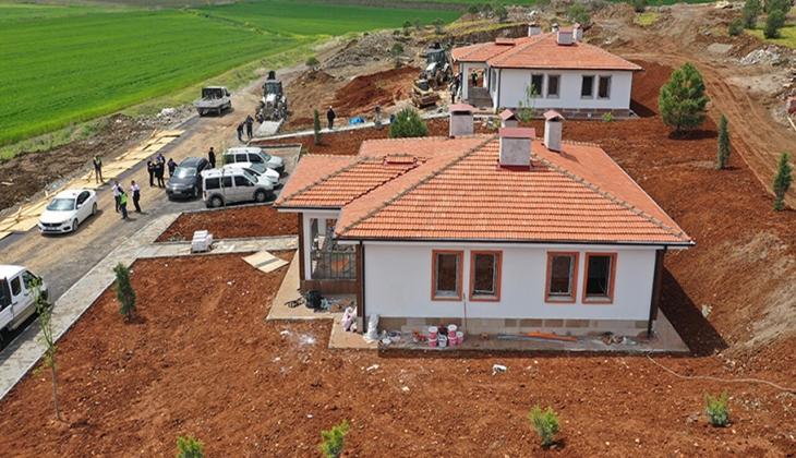 Kahramanmaraş köy tipi afet evleri sahiplerine teslim ediliyor!