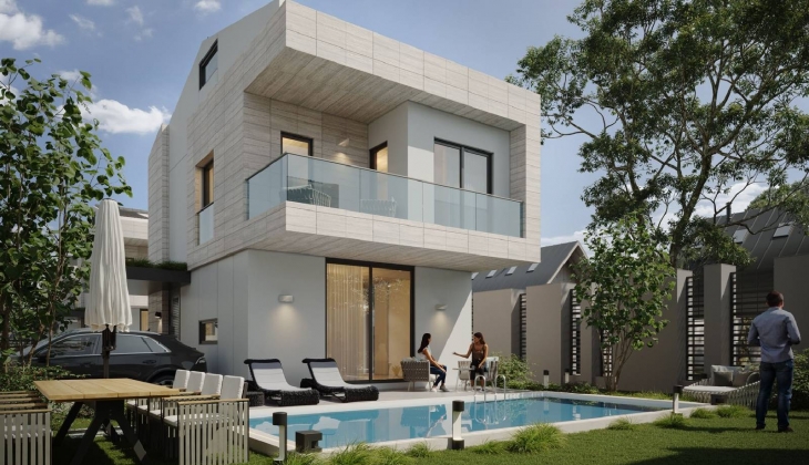 Villeaf Villaları yüzde 50 peşinatla! Teslimler Mart 2025'te! 