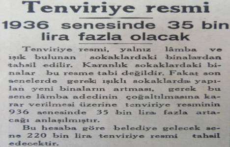 istanbula elektirik ne zaman geldi