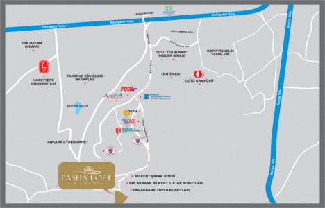 Pasha Loft Bilkent te fiyatlar 340 bin TL den başlıyor!