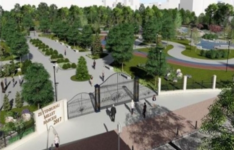 Zeytinburnu askeri lojmanlarının yerine Millet Bahçesi geliyor!