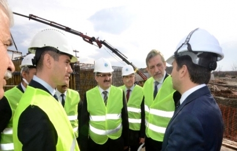 Vali Karaloğlu Yeşil Çevre Arıtma Tesisi'nin inşaatını inceledi!