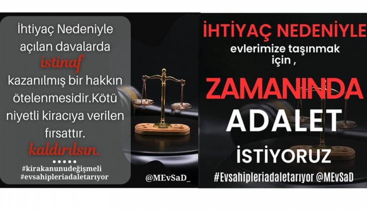 Ev sahipleri, kiracıların yüzde 25 gaspından kurtulmak için senelerce adliyelerde sürünüyor!