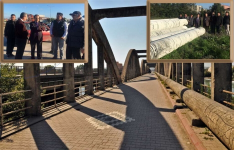 Bafra Çetinkaya Köprüsü restore ediliyor!