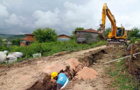 Kocaeli'de eski köylerin alt yapısı yenileniyor!
