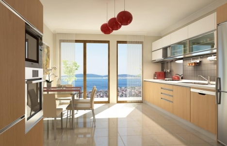 Manzara Adalar'da seyri terasta balkon keyfi!