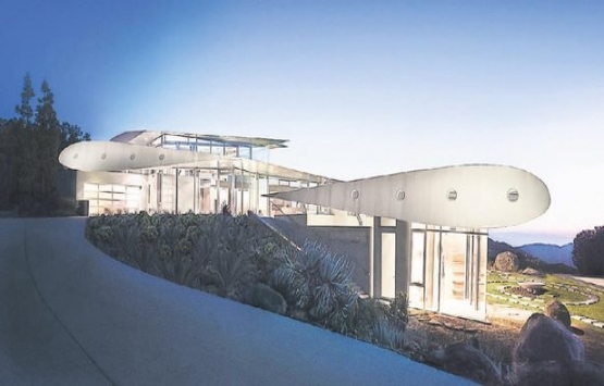 Kaliforniya'daki uçak ev dikkat çekiyor!