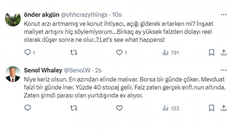 Ekonomist Atilla Yeşilada Konuta yatırım yapan binlerce kerizin acısı artmasın dedi! Ev sahiplerinden tepki geldi!