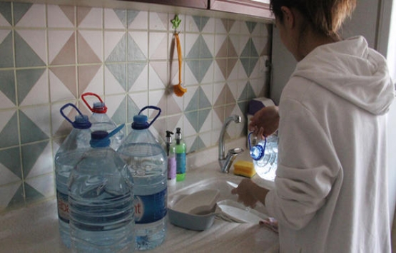 Mamak'ta yüksek katlı konut inşaatları suları azalttı!