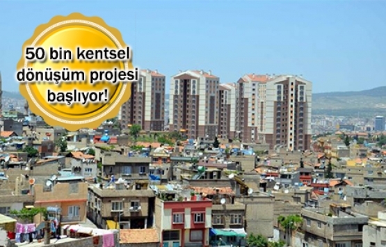 Kentsel dönüşüm eylem planı bayramdan sonra açıklanacak!