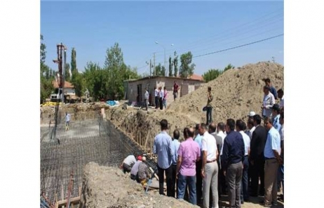 Tunceli'de kız yurdunun temeli atıldı!