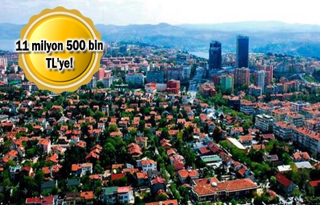 Levent'te icradan satılık villa!