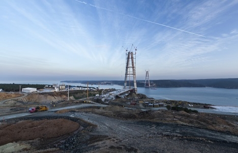 3. Boğaz Köprüsü son durum fotoğrafları!