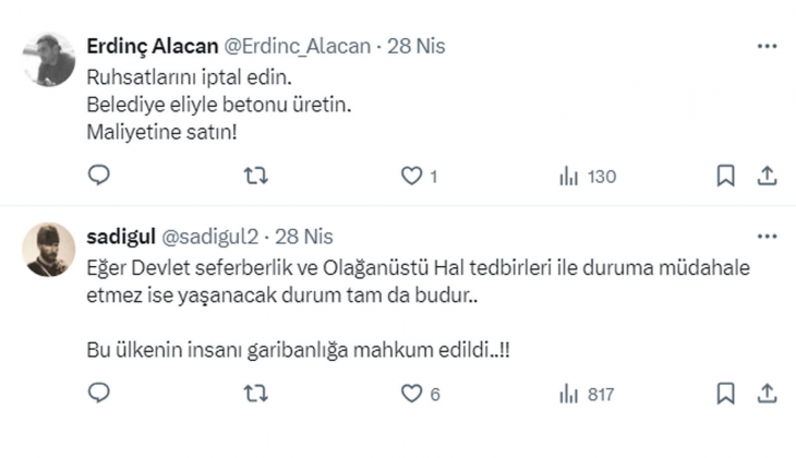 Gaziantep Şahinbey Belediye Başkanı ndan çimentoculara sert çıkış: Fiyatlar düşmezse, kendi beton santralimizi kuracağız