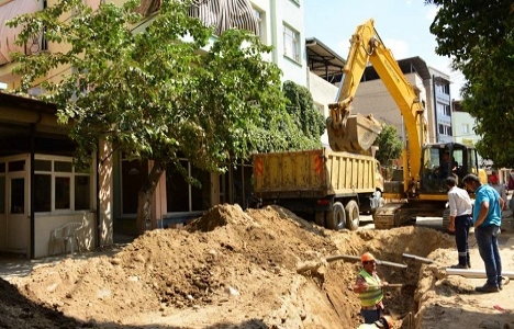 Manisa Sarıgöl'ün caddeleri yenileniyor!