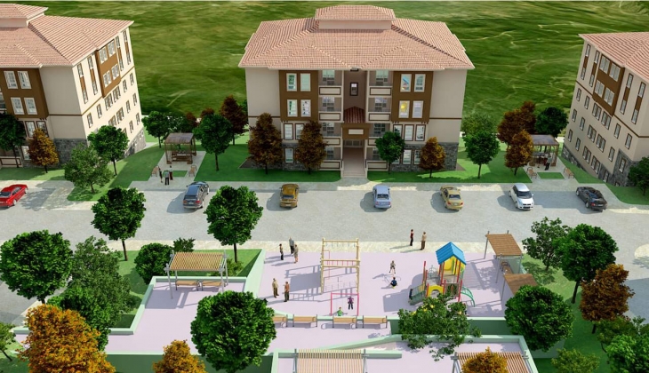 TOKİ Bitlis Tatvan da 450 konut yapacak! 