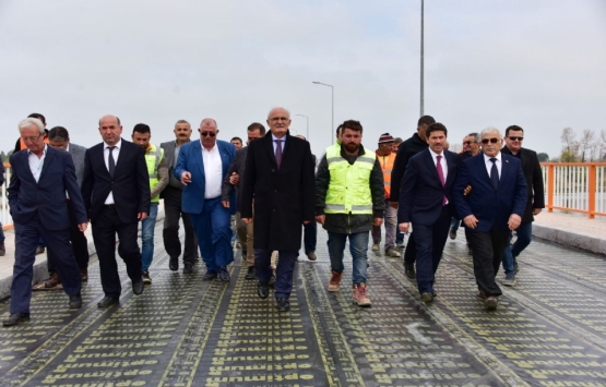 Bafra Fener Köprüsü açılış için gün sayıyor!