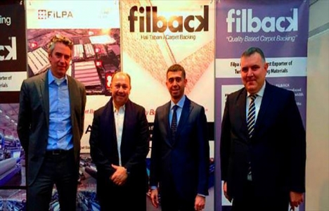 Filback halı tabanı kumaşı ile yine ilgi odağı oldu!