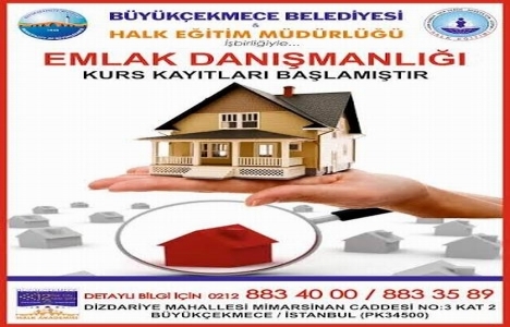 Büyükçekmece Belediyesi Emlak Danışmanlığı kursu verecek!