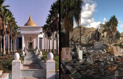 Kaddafi'nin sarayları ne oldu?