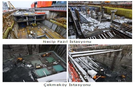 Üsküdar-Ümraniye-Çekmeköy metrosundan son fotoğraflar!