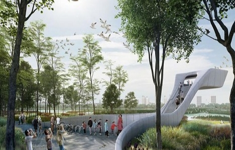 Çin de göçmen kuşlar için çok özel bir havaalanı inşa edilecek!