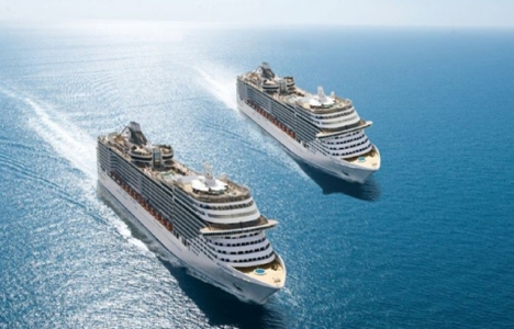 Kruvaziyer turizmi ile Alanya'ya bin 19 yolcu geldi!