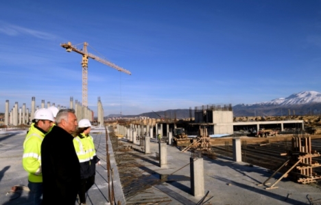 Isparta Şehirlerarası Terminal'in inşaatı son sürat!
