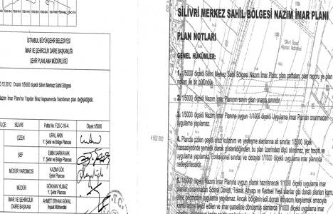 Silivri sahili nazım imar planı askıda!