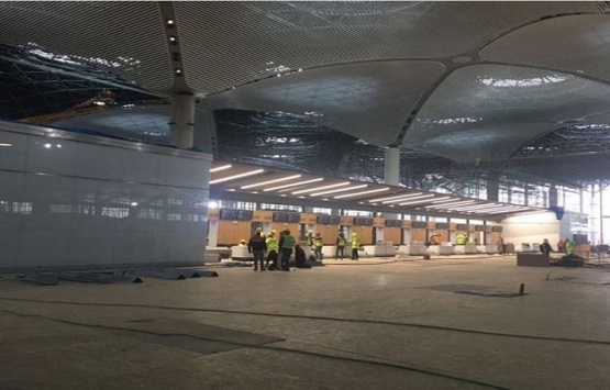3. havalimanında biniş balkonları yerleştirilmeye başlandı!