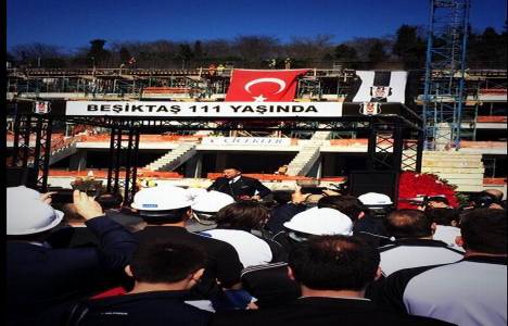 Beşiktaş Vodafone Arena da 111. yaşını kutluyor!
