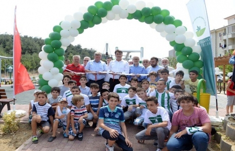 Bursa Osmangazi'de 4 park hizmete açıldı!