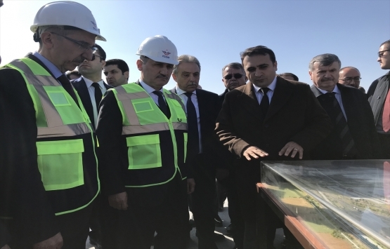 Cahit Turhan, Konya Yüksek Hızlı Tren Garı inşaatını inceledi!