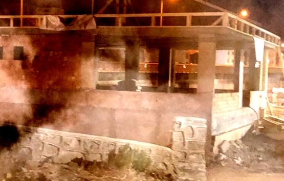 Trabzon Araklı'daki kaçak bina yıkıldı!