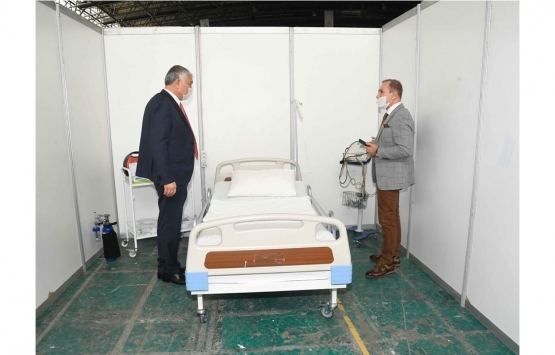 Adana Büyükşehir'den sahra hastanesi!