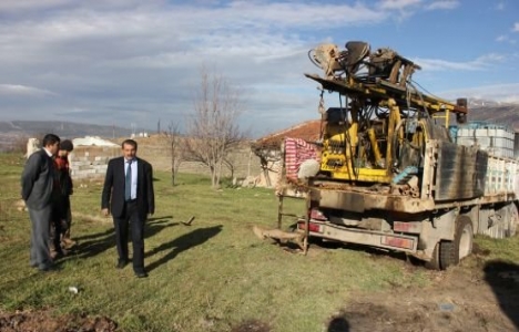 TOKİ Dinar Konutları'nın zemin etüdü çalışmaları başladı!