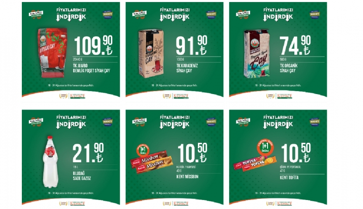 Tarım Kredi den son dakika müjdesi! Yeni katalog geldi: 1 kg çay 91 TL ye, tereyağı 89 TL ye çakıldı! 