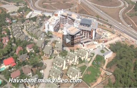 Tuzla Çamlıbelde Oteli'nin havadan en yeni görüntüleri!