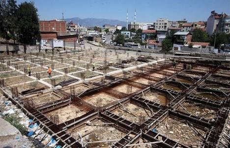 İzmir Yunus Emre pazaryerinin inşaatı 210 gün sonra tamamlanacak!