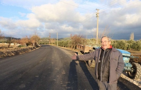 Manisa Akhisar'a yarım asır sonra asfalt!