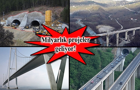 İşte 2016'da ihale edilecek ulaşım projeleri!