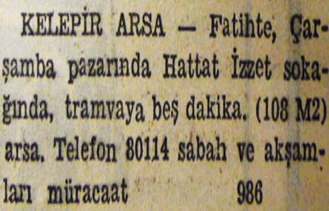 1947 yılında Galib Paşa Köşkü 90 bin liraya satılacakmış!
