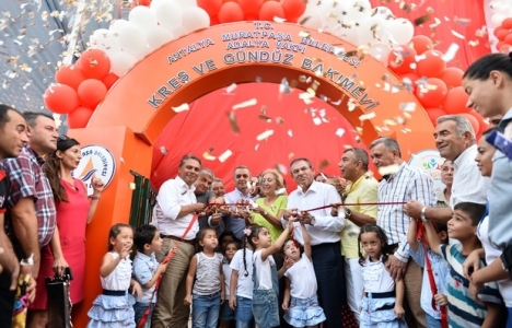 Muratpaşa Belediyesi Konuksever Kreşi hizmete girdi!