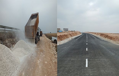 Viranşehir ve Ceylanpınar'ın yolları yenileniyor!