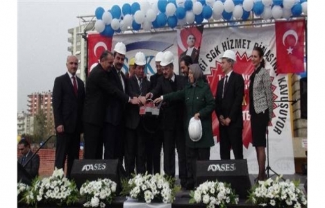 Aydın SGK Hizmet Binası'nın temeli atıldı!