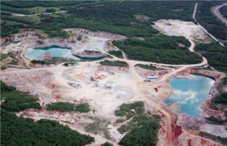 Istranca Dağları'nda açılan taşocakları çevreyi tehdit ediyor!